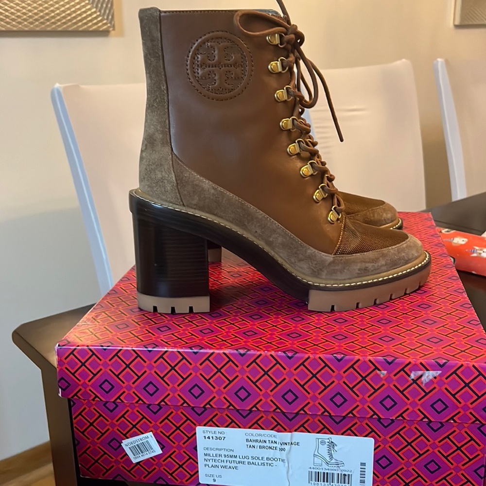 Tory Burch lug sole bootie